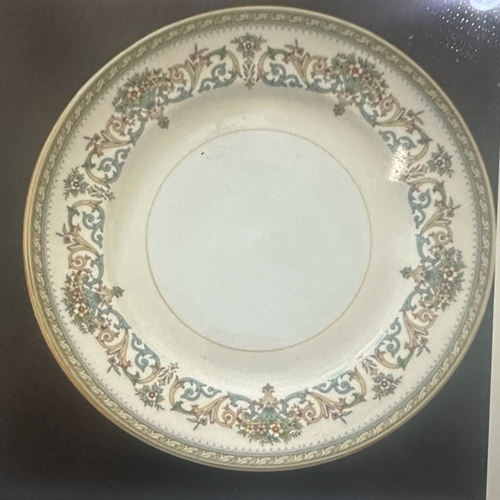 Henley by Aynsley  Cream and Gold Dinner Plate, set of two